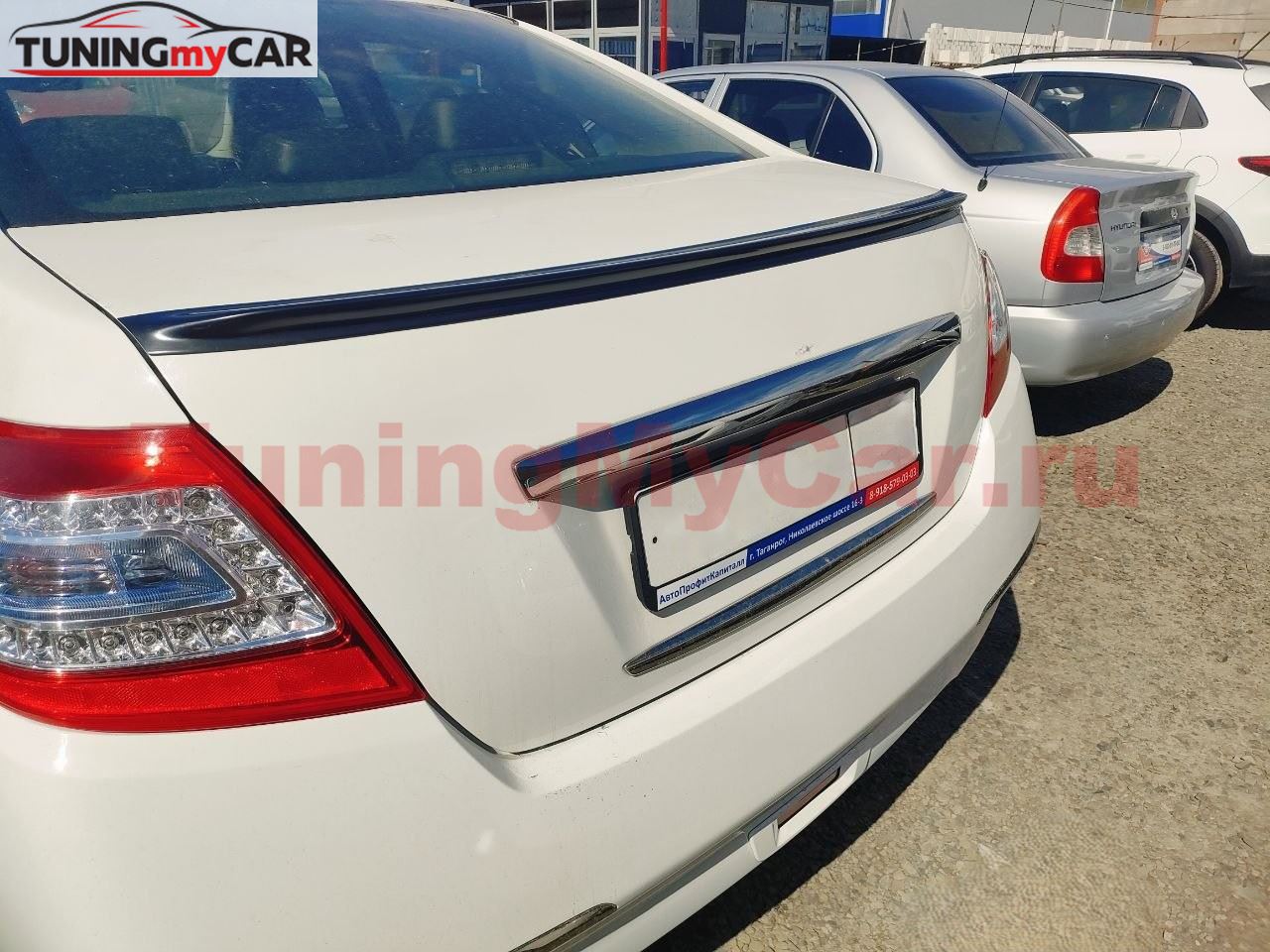 Лип-спойлер для Nissan Teana 2 2008-2011